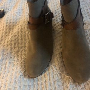 Coach size 7 boots. Wore a couple of times. Smoke free home.